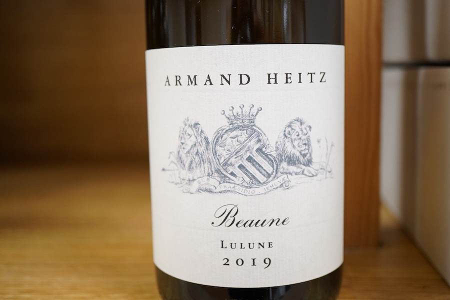 Armand Heitz Beaune Lalune, 2019 - two boxes of six bottles